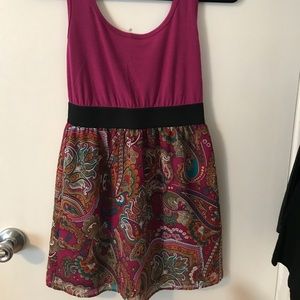 〰️Paisley print dress〰️